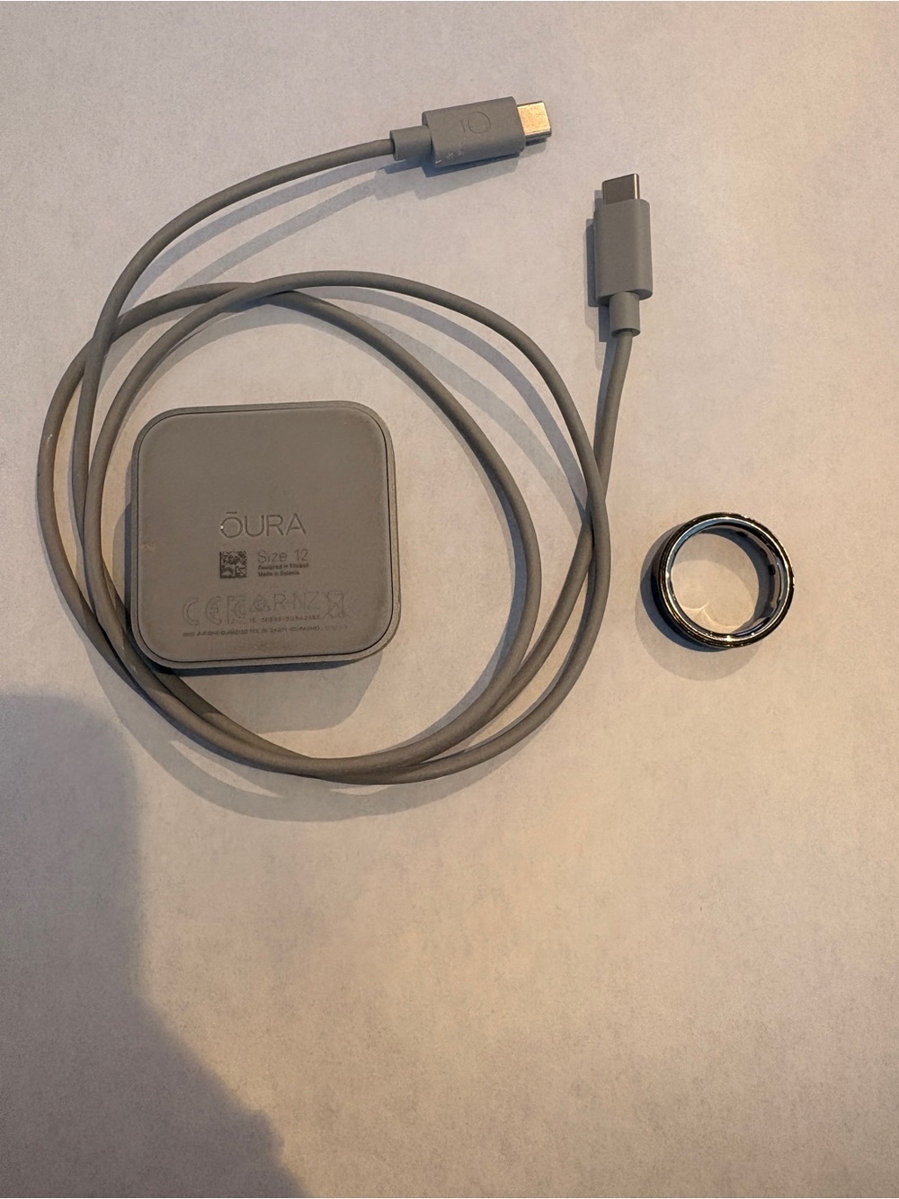 Oura Ring Gen 4 - Black - Size 12 - Picture 5 of 7